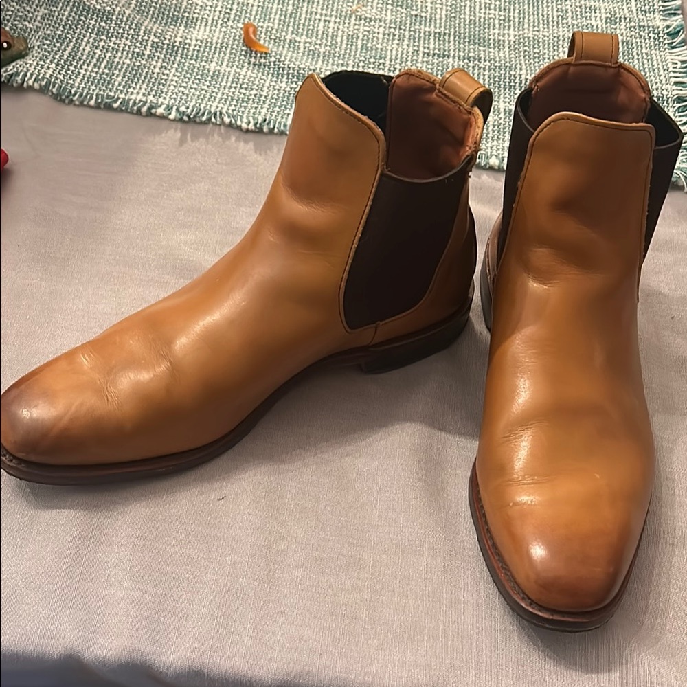 *REDUCED* Allen Edmonds Liverpool Leather Chelsea Boots Size 10.5
